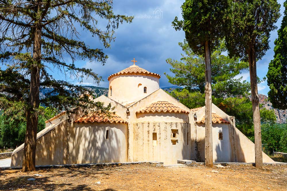 Physis of Crete The church Panagia Kera in the village Kritsa